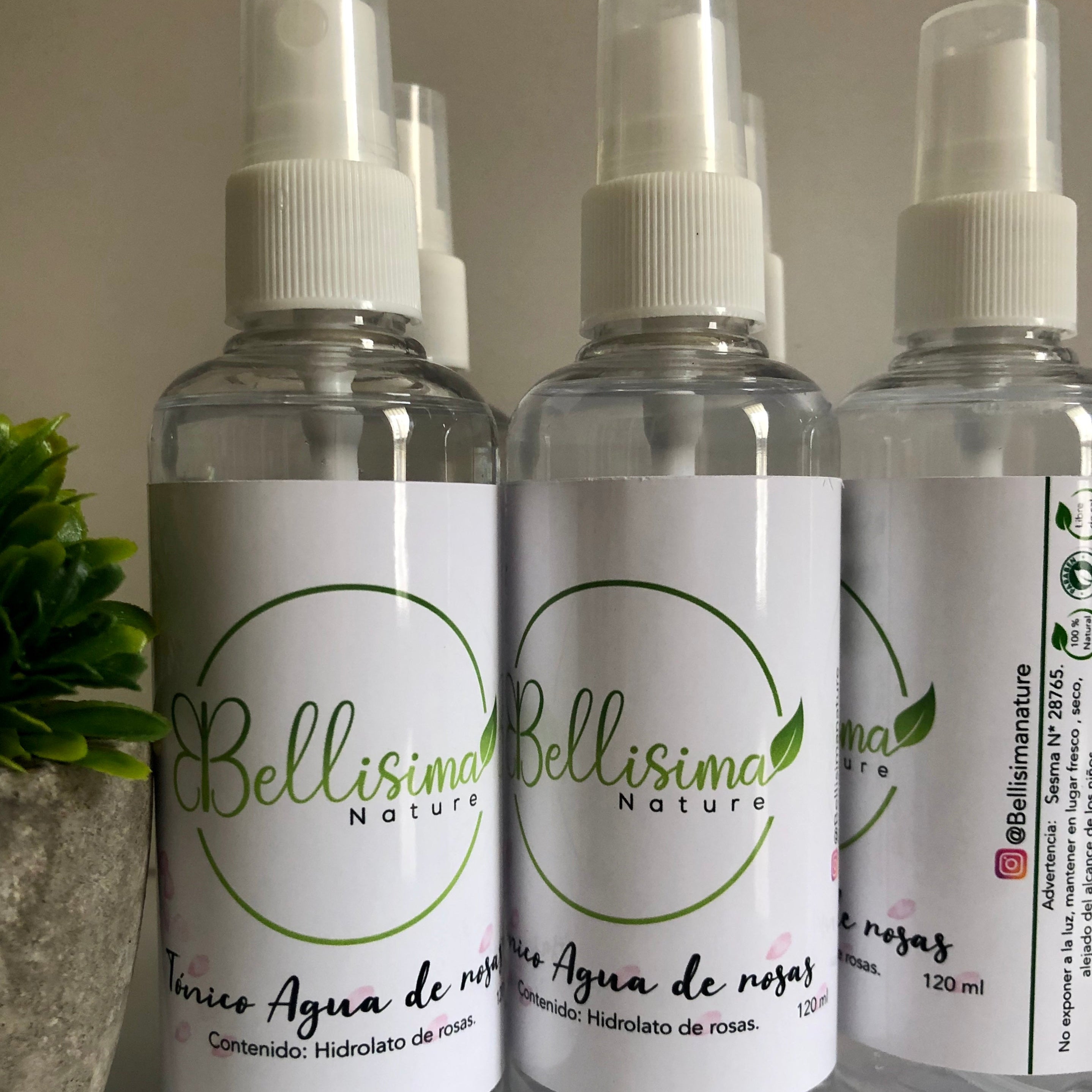 Tonico Facial Agua de Rosa
